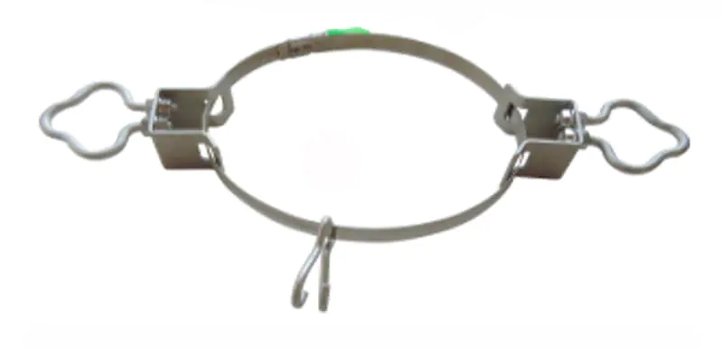 Drop Cable Clamp 01 FTTH Drop Cable Clamp Steel Galvanized Coating Cable Bracket