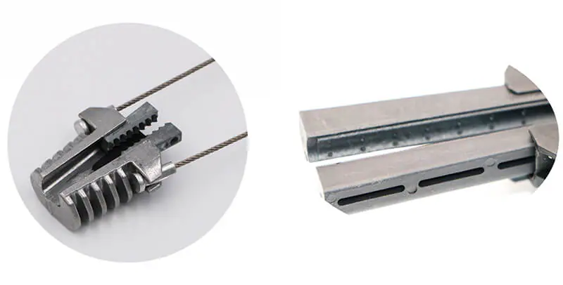 Fig 8 Cable Clamp 2 Telecom Overhead Outdoor Fig-8 Cable Clamp/Cable Dead Ends