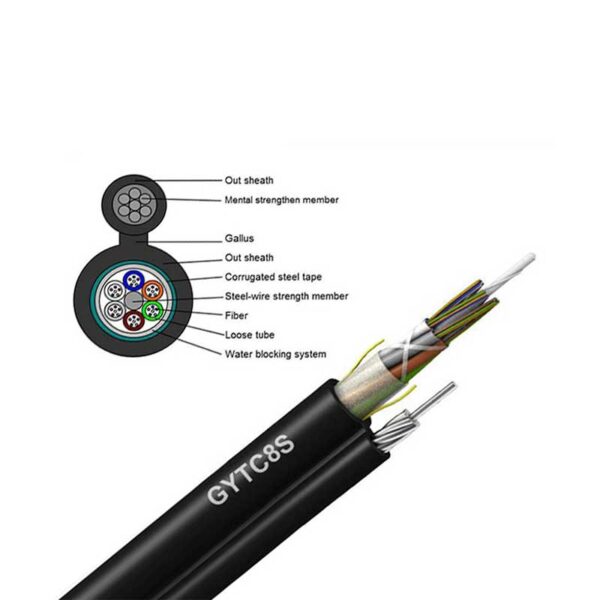 GYTC8S fiber optic cable price per meter