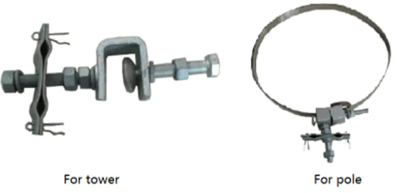 Pole Mounting Clamp 01 Fitting Hold Banding Hoop Pole Mounting Clamp