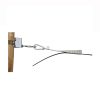 Pole Wire Optical Fiber Overhead Flat Drop Cable Tension Clamp - Image 3