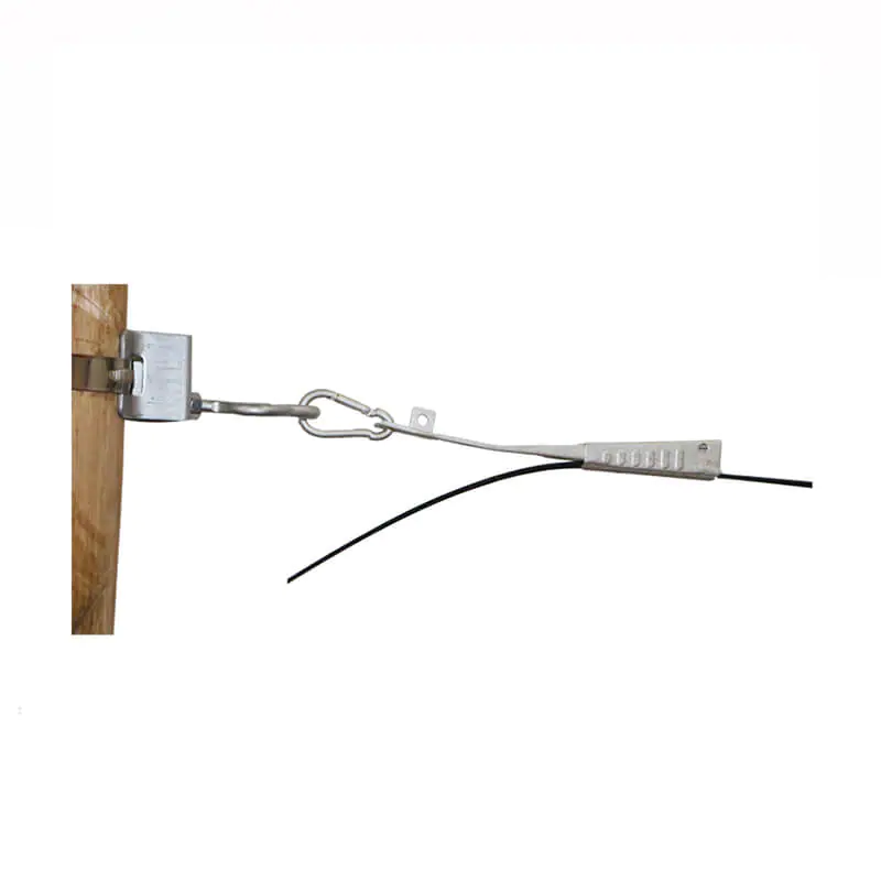 Pole Wire Optical Fiber Overhead Flat Drop Cable Tension Clamp 3 Pole Wire Optical Fiber Overhead Flat Drop Cable Tension Clamp Pole Wire Optical Fiber Overhead Flat Drop Cable Tension Clamp - Image 3