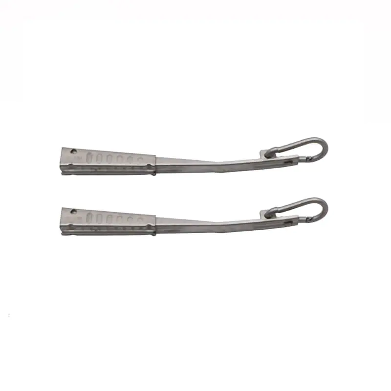 Pole Wire Optical Fiber Overhead Flat Drop Cable Tension Clamp 2 Pole Wire Optical Fiber Overhead Flat Drop Cable Tension Clamp Pole Wire Optical Fiber Overhead Flat Drop Cable Tension Clamp - Image 2