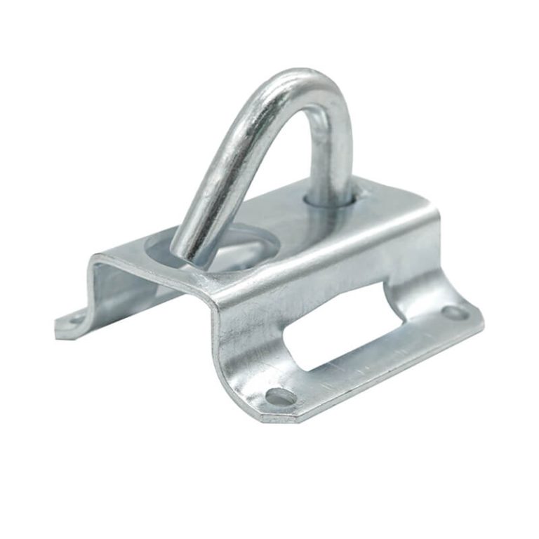 Ftth Galvanized Steel Pole Bracket for Hooking Drop Cable Tension Clamp