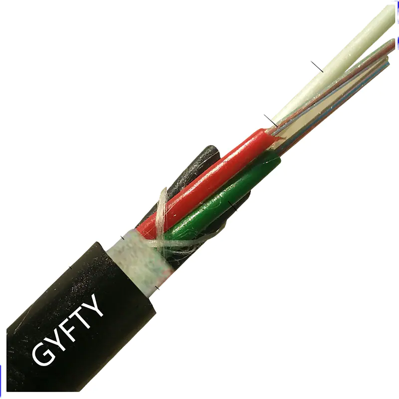 GYFTY Outdoor Aerial 24 48 Core Fiber Optic Cable with FRP Strength Member 2 GYFTY Outdoor Aerial 24 48 Core Fiber Optic Cable with FRP Strength Member fiber optic cable prices