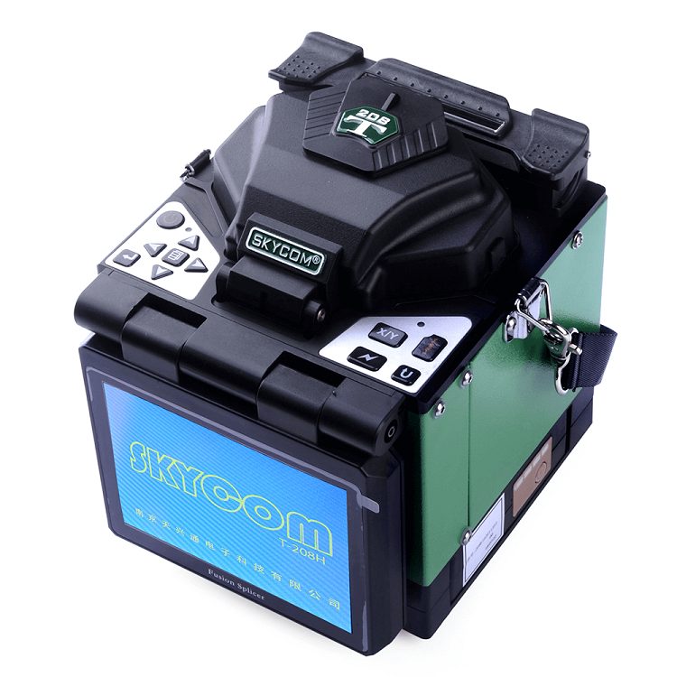 Digital fiber optical fusion splicer SKYCOM Core alignment full ...