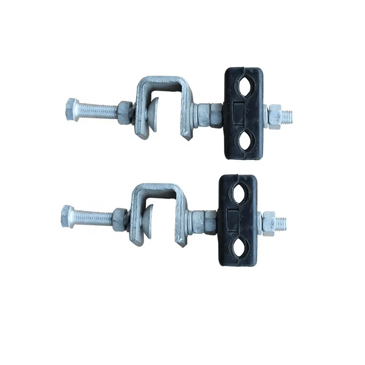 Down Lead Clamp is used for fixation of ADSS onto the pole /tower 3 Down Lead Clamp is used for fixation of ADSS onto the pole /tower Down Lead Clamp is used for fixation of ADSS onto the pole /tower - Image 3