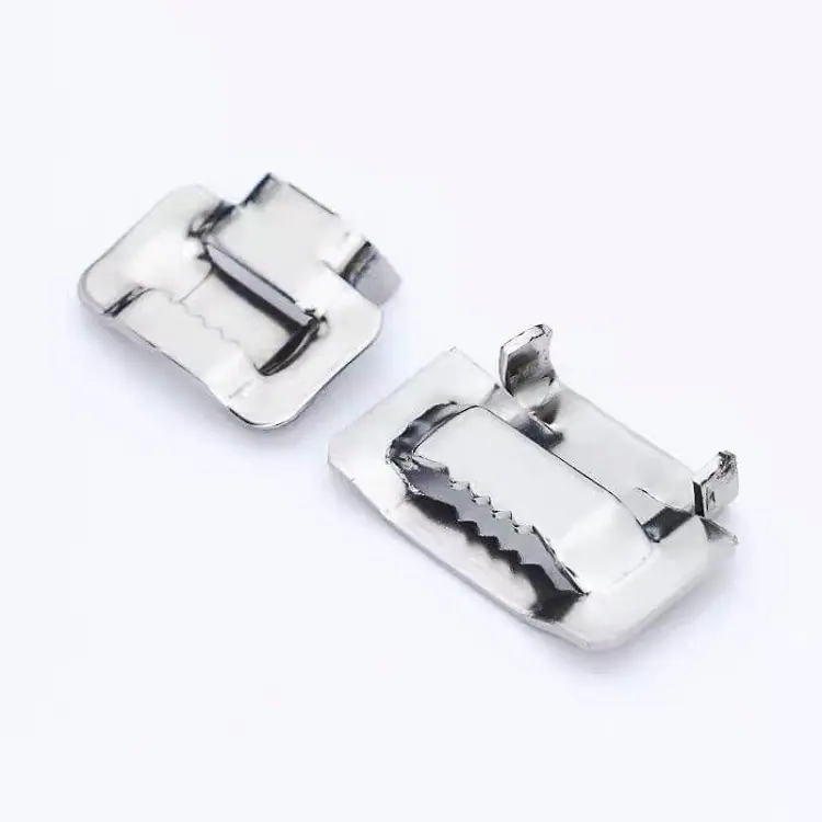 Heavy Duty 1/2" 3/4" 201 304 Stainless steel Teeth Buckle Ear Lokt Buckles Pipe Clamp Wing Seal 3 Heavy Duty 1/2" 3/4" 201 304 Stainless steel Teeth Buckle Ear Lokt Buckles Pipe Clamp Wing Seal Heavy Duty 1/2" 3/4" 201 304 Stainless steel Teeth Buckle Ear Lokt Buckles Pipe Clamp Wing Seal - Image 3