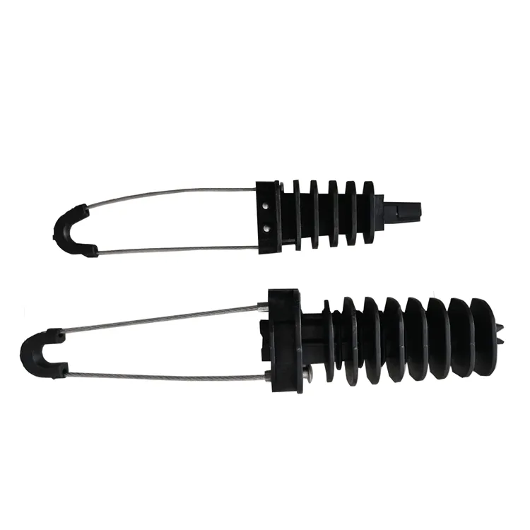 Hot Sale FTTH Type Flat Outdoor High Strength ftth Fiber optic Anchor Suspension Clamp for ADSS drop Cable 2 Hot Sale FTTH Type Flat Outdoor High Strength ftth Fiber optic Anchor Suspension Clamp for ADSS drop Cable Hot Sale FTTH Type Flat Outdoor High Strength ftth Fiber optic Anchor Suspension Clamp for ADSS drop Cable - Image 2