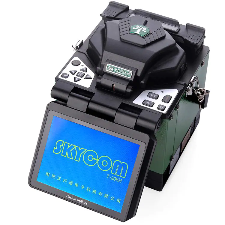 Digital fiber optical fusion splicer SKYCOM Core alignment full featured auto splicing 3-IN-ONE fiber clamp high accuracy fiber 4 Digital fiber optical fusion splicer SKYCOM Core alignment full featured auto splicing 3-IN-ONE fiber clamp high accuracy fiber Digital fiber optical fusion splicer SKYCOM Core alignment full featured auto splicing 3-IN-ONE fiber clamp high accuracy fiber - Image 4