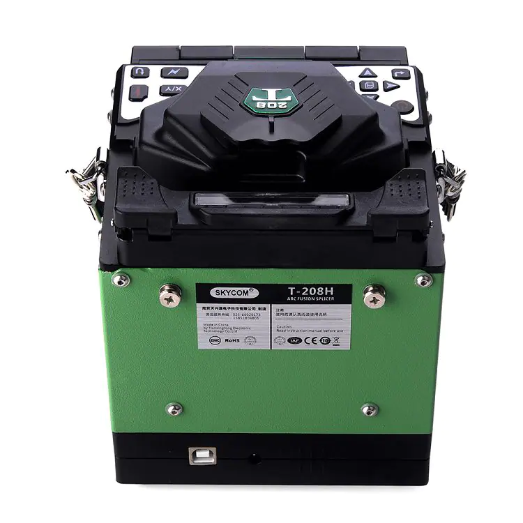 Digital fiber optical fusion splicer SKYCOM Core alignment full featured auto splicing 3-IN-ONE fiber clamp high accuracy fiber 5 Digital fiber optical fusion splicer SKYCOM Core alignment full featured auto splicing 3-IN-ONE fiber clamp high accuracy fiber Digital fiber optical fusion splicer SKYCOM Core alignment full featured auto splicing 3-IN-ONE fiber clamp high accuracy fiber - Image 5