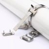 Heavy Duty 1/2" 3/4" 201 304 Stainless steel Teeth Buckle Ear Lokt Buckles Pipe Clamp Wing Seal - Image 5