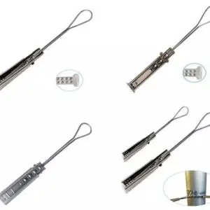 Factory price FTTH Fiber Optic Drop Cable Tension Clamp