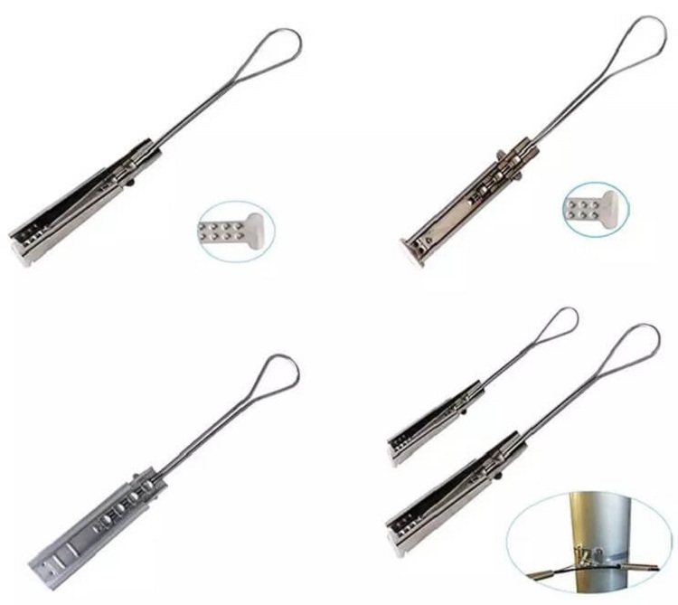 Factory price FTTH Fiber Optic Drop Cable Tension Clamp 8 Factory price FTTH Fiber Optic Drop Cable Tension Clamp 详情 01 4 Factory price FTTH Fiber Optic Drop Cable Tension Clamp