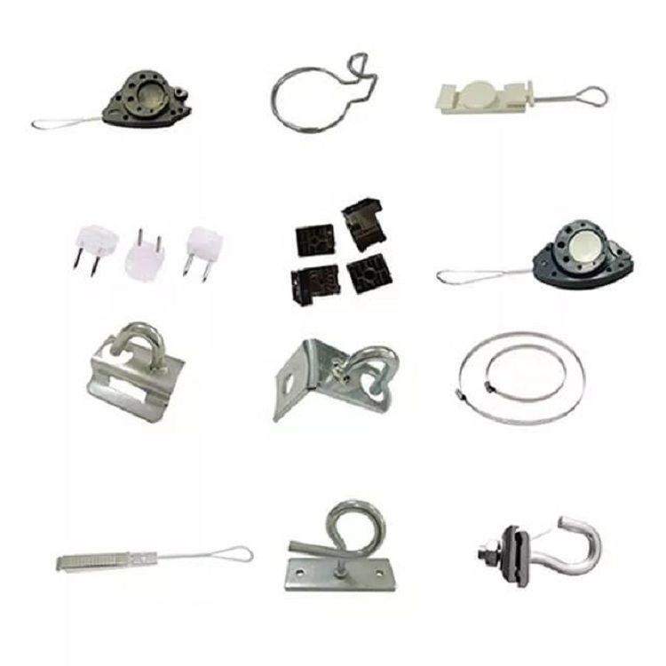 详情 02 3 Factory price FTTH Fiber Optic Drop Cable Tension Clamp