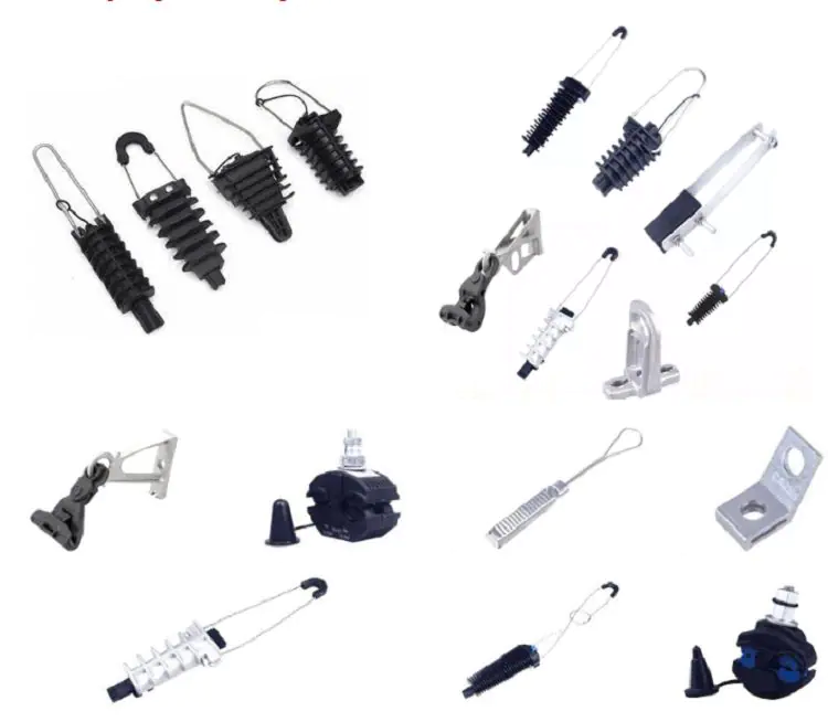 ADSS Cable Anchoring pole Clamp ftth hot products factory price 4 ADSS Cable Anchoring pole Clamp ftth hot products factory price 详情 02 ADSS Cable Anchoring pole Clamp ftth hot products factory price