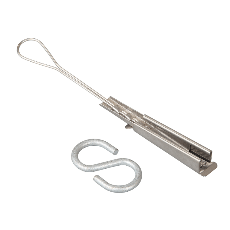 FTTH Fiber Optical Drop Wire S Type Fiber Cable Drop Clamp 8 FTTH Fiber Optical Drop Wire S Type Fiber Cable Drop Clamp 详情 02 FTTH Fiber Optical Drop Wire S Type Fiber Cable Drop Clamp