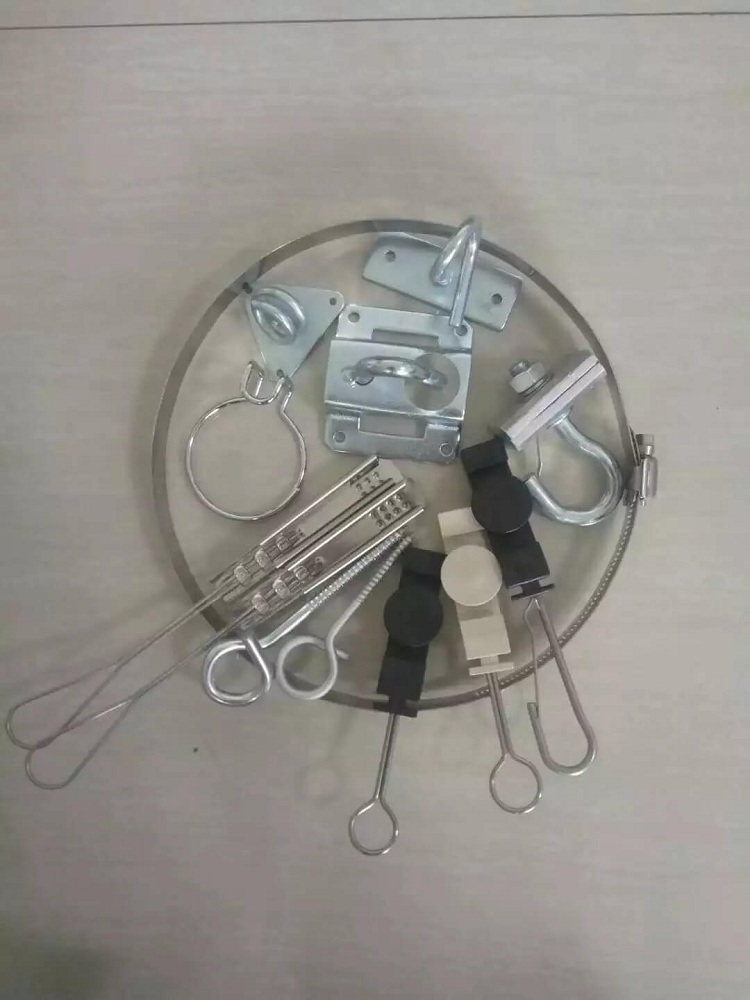 详情 03 3 Factory price FTTH Fiber Optic Drop Cable Tension Clamp