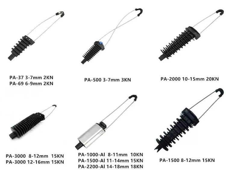Hot Sale FTTH Type Flat Outdoor High Strength ftth Fiber optic Anchor Suspension Clamp for ADSS drop Cable 10 Hot Sale FTTH Type Flat Outdoor High Strength ftth Fiber optic Anchor Suspension Clamp for ADSS drop Cable 详情 03 4 Hot Sale FTTH Type Flat Outdoor High Strength ftth Fiber optic Anchor Suspension Clamp for ADSS drop Cable