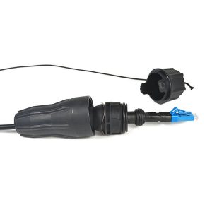 DLC RRU Duplex LC fiber optic patch cable compatible with fullaxs connector