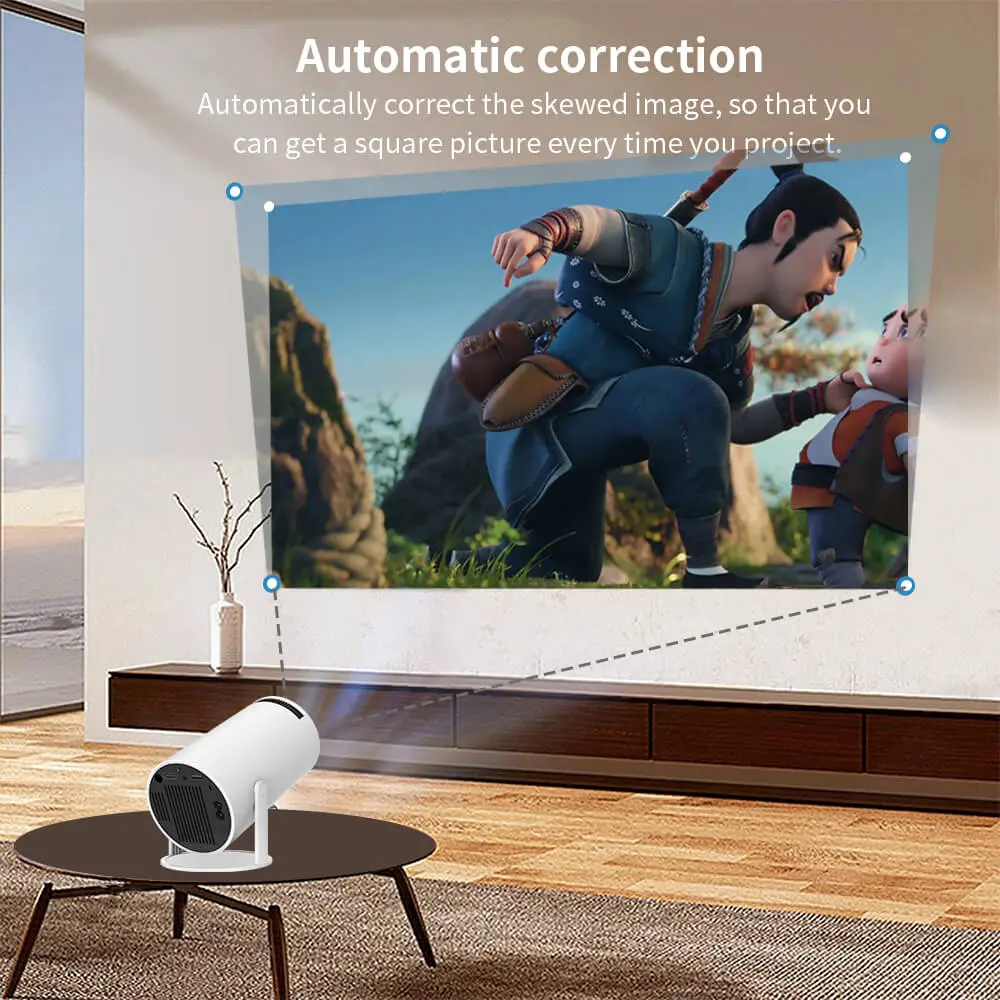 HY300 Mini Projector 2.4G 5G WiFi HD Portable Projector 180 Projection 4K Movie Home Theater Screen Mirror for Phone 13 HY300 Mini Projector 2.4G 5G WiFi HD Portable Projector 180 Projection 4K Movie Home Theater Screen Mirror for Phone HY300 projector 7 HY300 Mini Projector 2.4G 5G WiFi HD Portable Projector 180 Projection 4K Movie Home Theater Screen Mirror for Phone